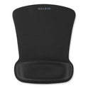 Belkin WaveRest Gel Mouse Pad with Wrist Rest, 9.3 x 11.9, Black (F8E262BLK)