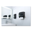 San Jamar Ecological Green Towel Dispenser, 12.49" x 8.6" x 12.82", Black (T950REBK)