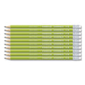 Staedtler Wopex Extruded Pencil, HB (#2), Black Lead, Green Barrel, 10/Pack (182C10A6)