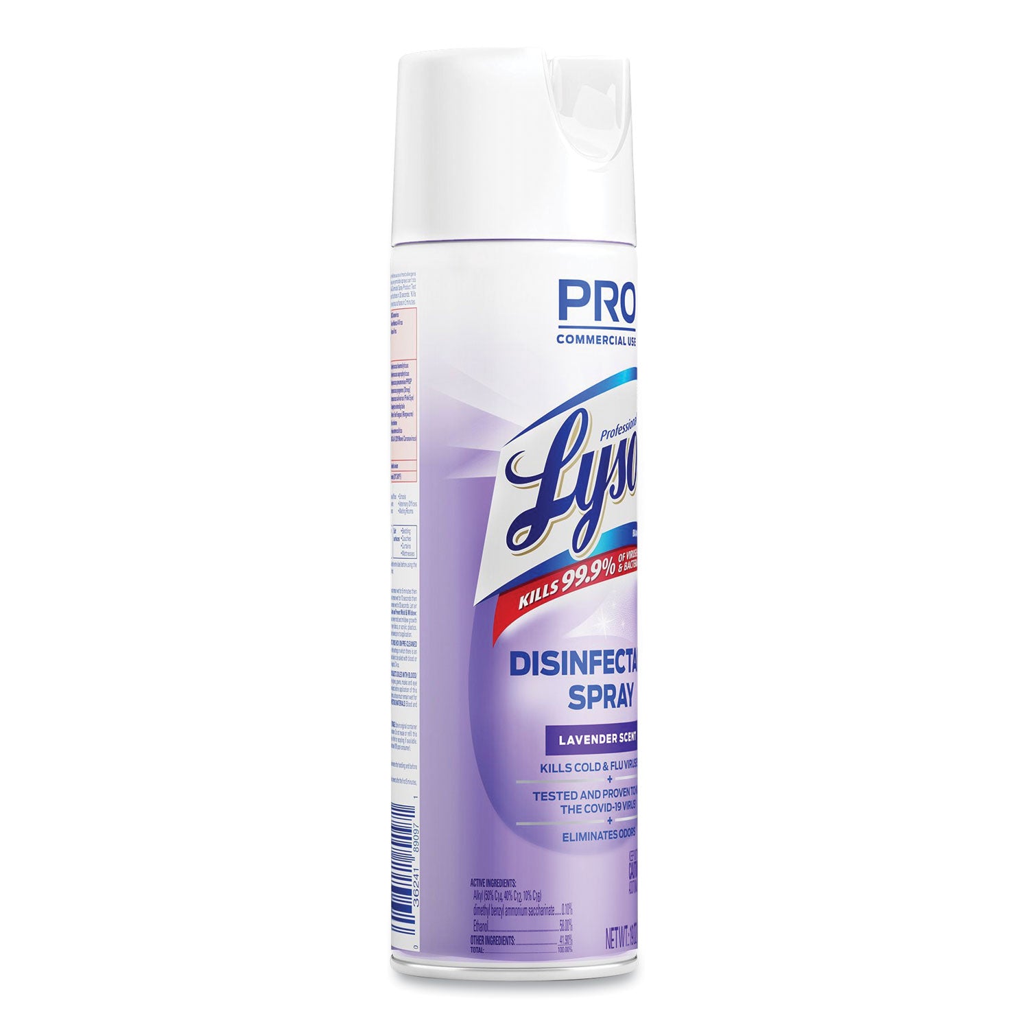 Lysol Disinfectant Spray, Lavender, 19 oz Aerosol Spray (89097EA)