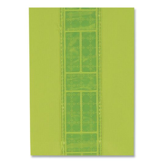 ergodyne GloWear 8140BA Class 1 Breakaway Sash, Polyester, X-Large/2X-Large, Lime (27015)