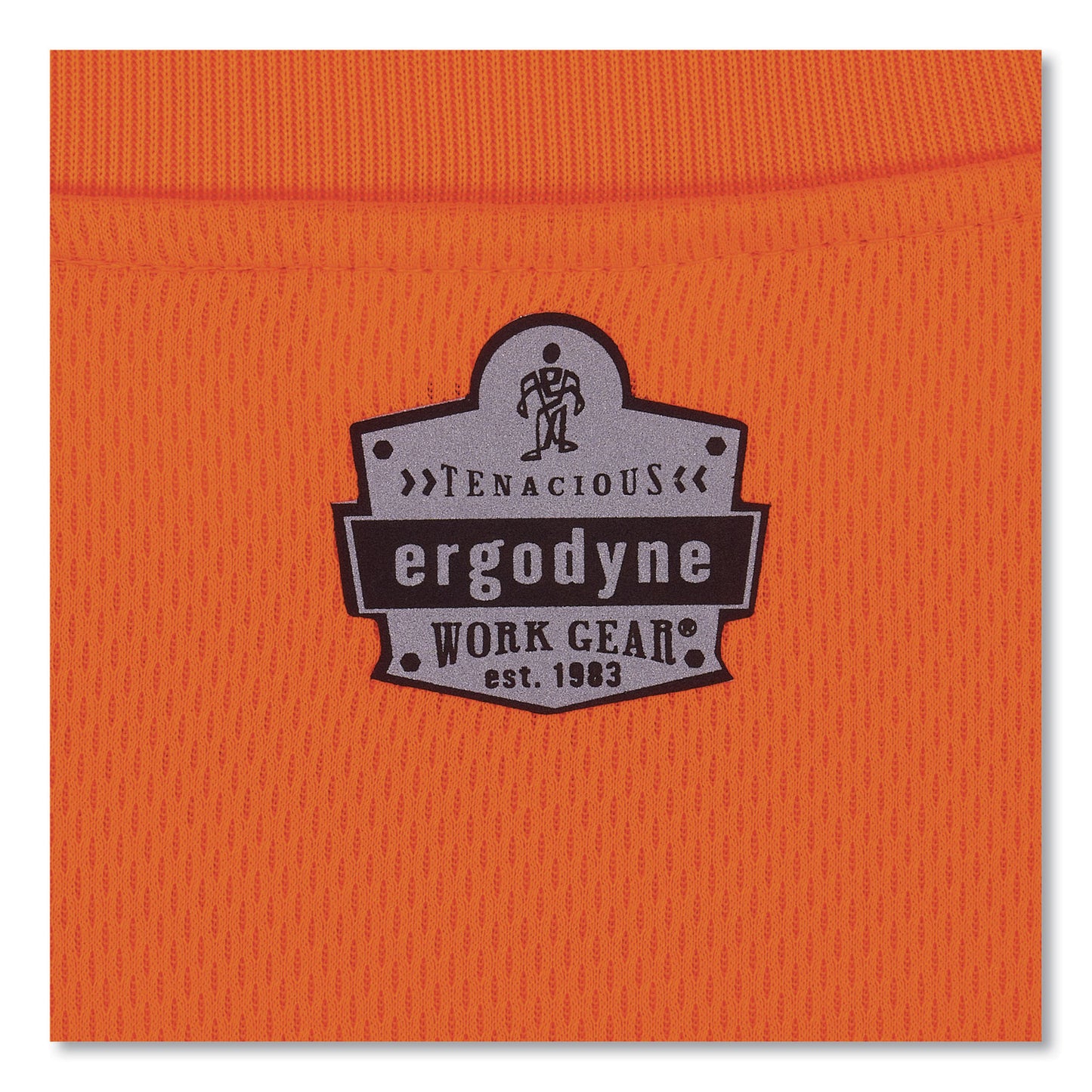 ergodyne GloWear 8091 Non-Certified Hi-Vis Long Sleeve Shirt, 2X-Large, Orange (21596)