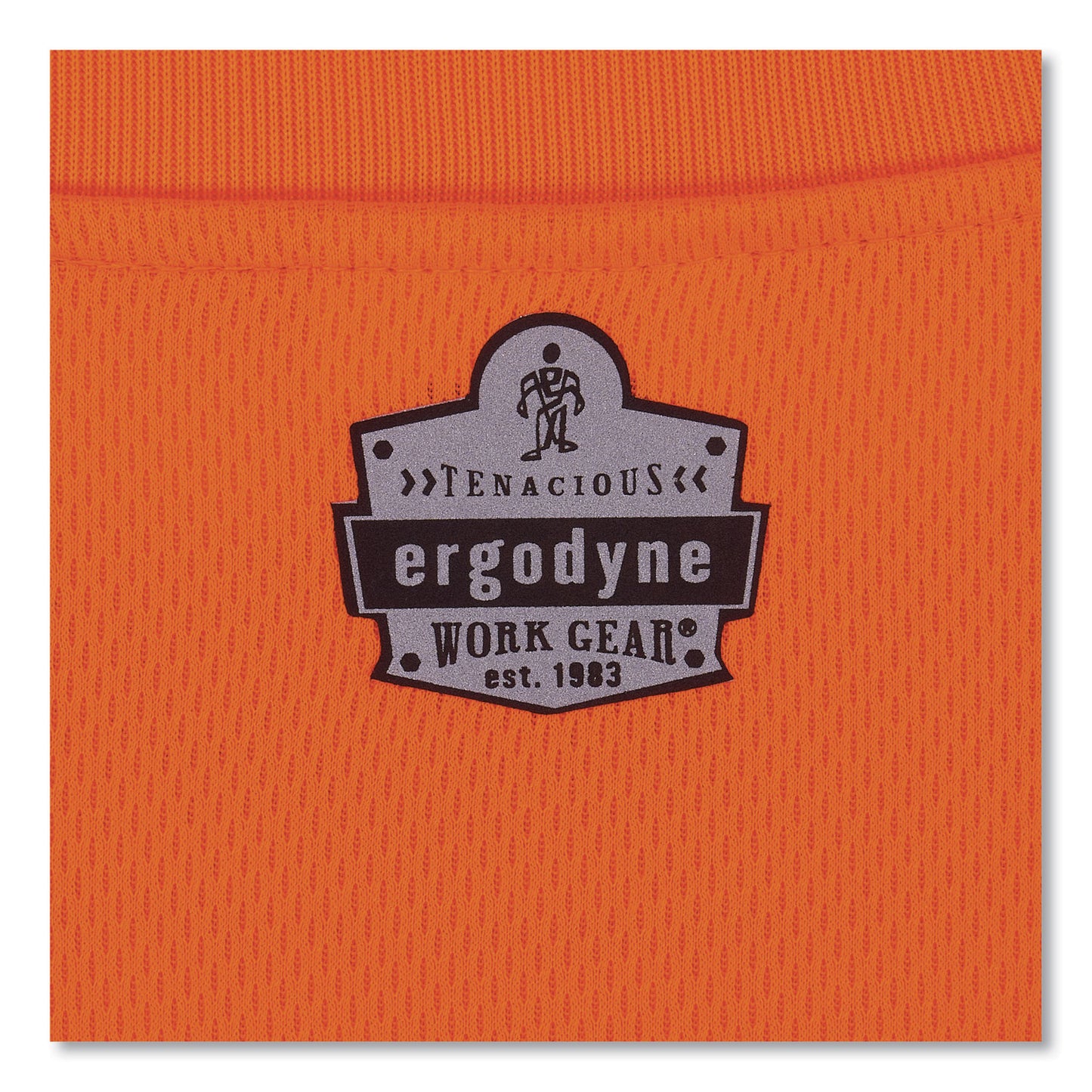 ergodyne GloWear 8091 Non-Certified Hi-Vis Long Sleeve Shirt, 4X-Large, Orange (21598)