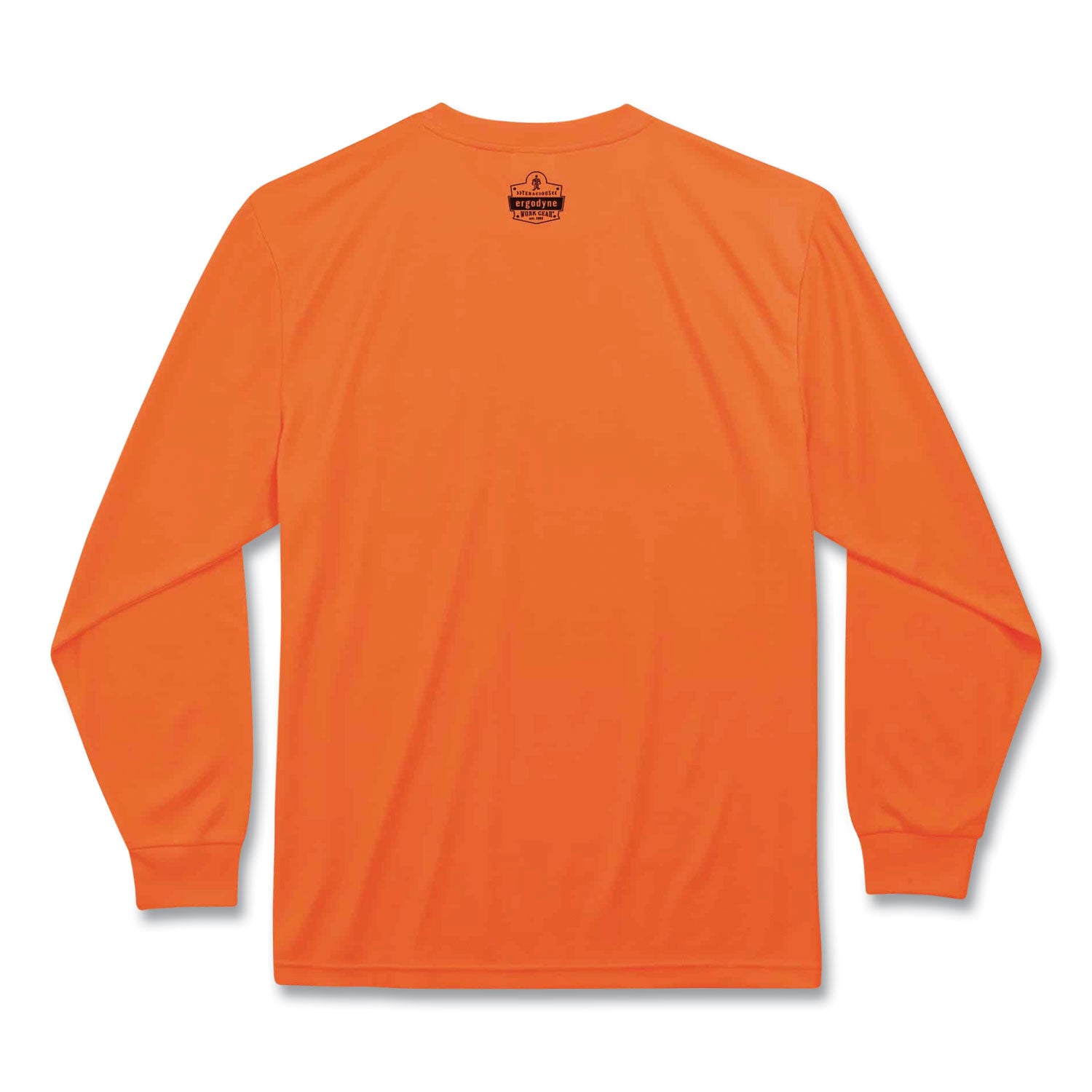 ergodyne GloWear 8091 Non-Certified Hi-Vis Long Sleeve Shirt, 2X-Large, Orange (21596)