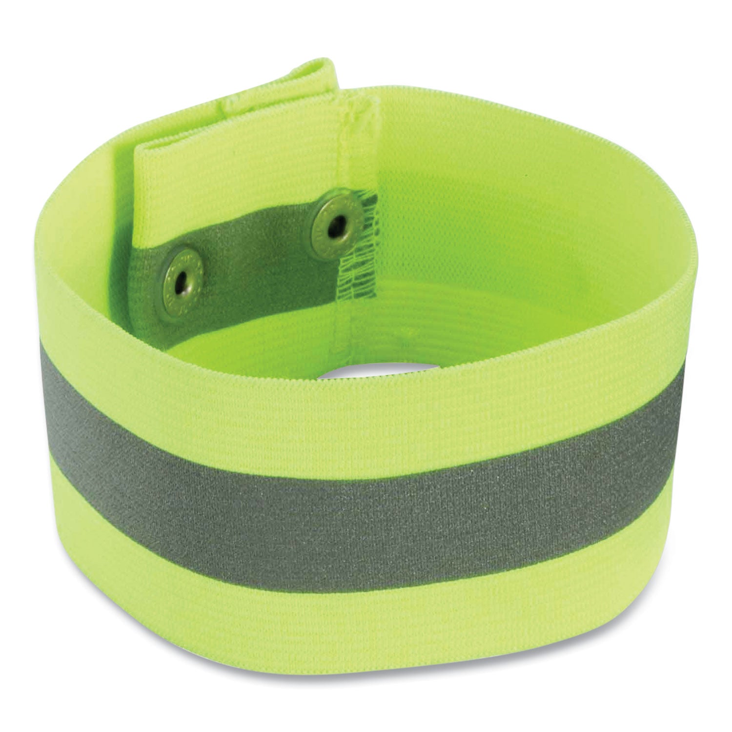 ergodyne GloWear 8001 Hi-Vis Arm and Leg Band with Snap Closure, Large/X-Large, Lime (29014)