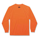 ergodyne GloWear 8091 Non-Certified Hi-Vis Long Sleeve Shirt, Small, Orange (21592)