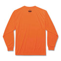 ergodyne GloWear 8091 Non-Certified Hi-Vis Long Sleeve Shirt, 5X-Large, Orange (21599)