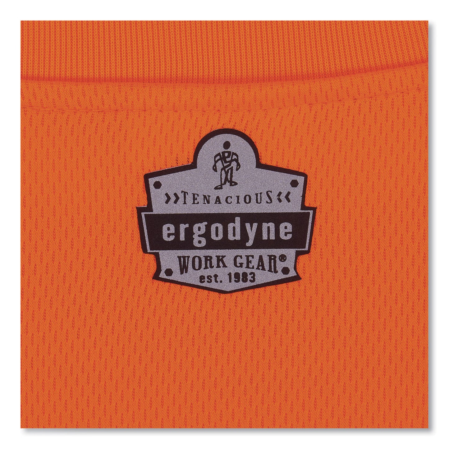 ergodyne GloWear 8091 Non-Certified Hi-Vis Long Sleeve Shirt, 3X-Large, Orange (21597)