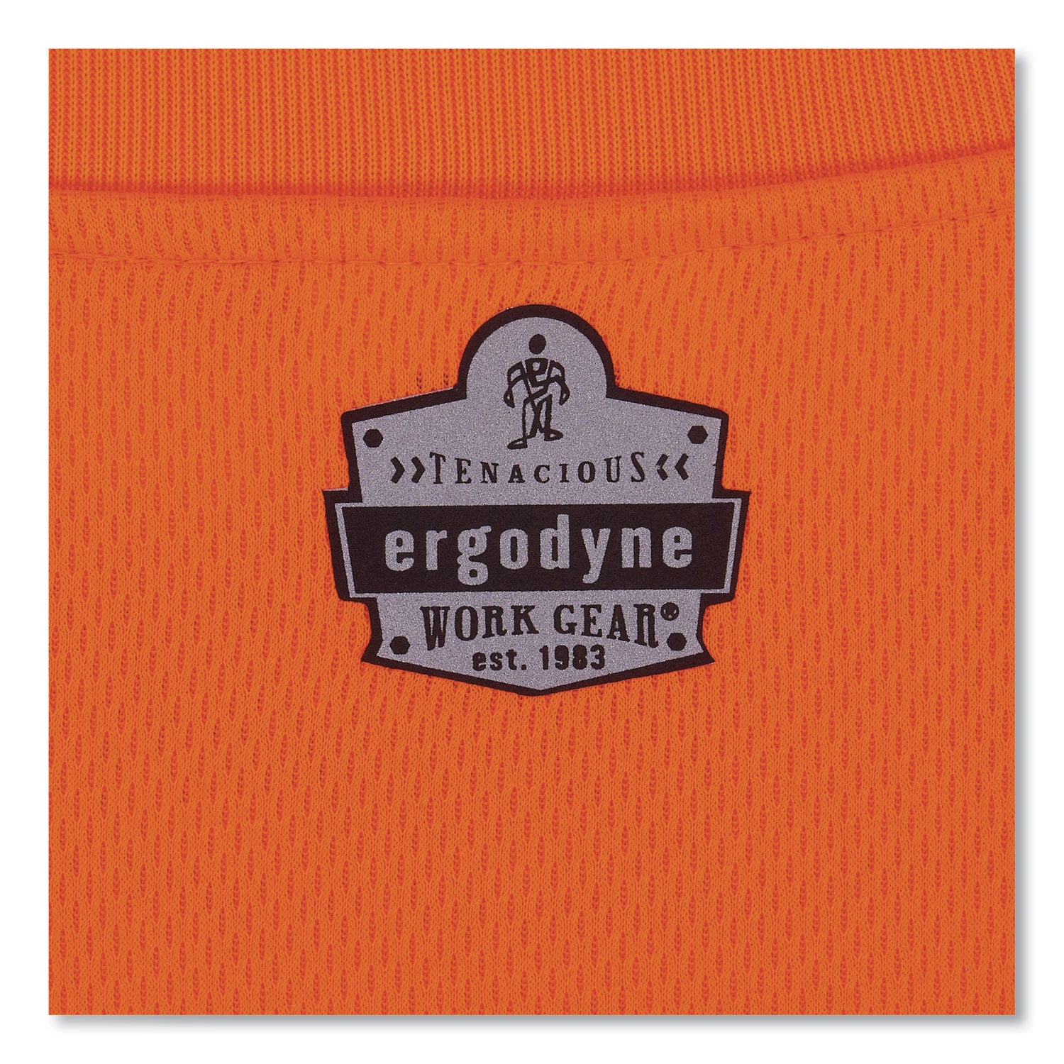 ergodyne GloWear 8091 Non-Certified Hi-Vis Long Sleeve Shirt, 3X-Large, Orange (21597)