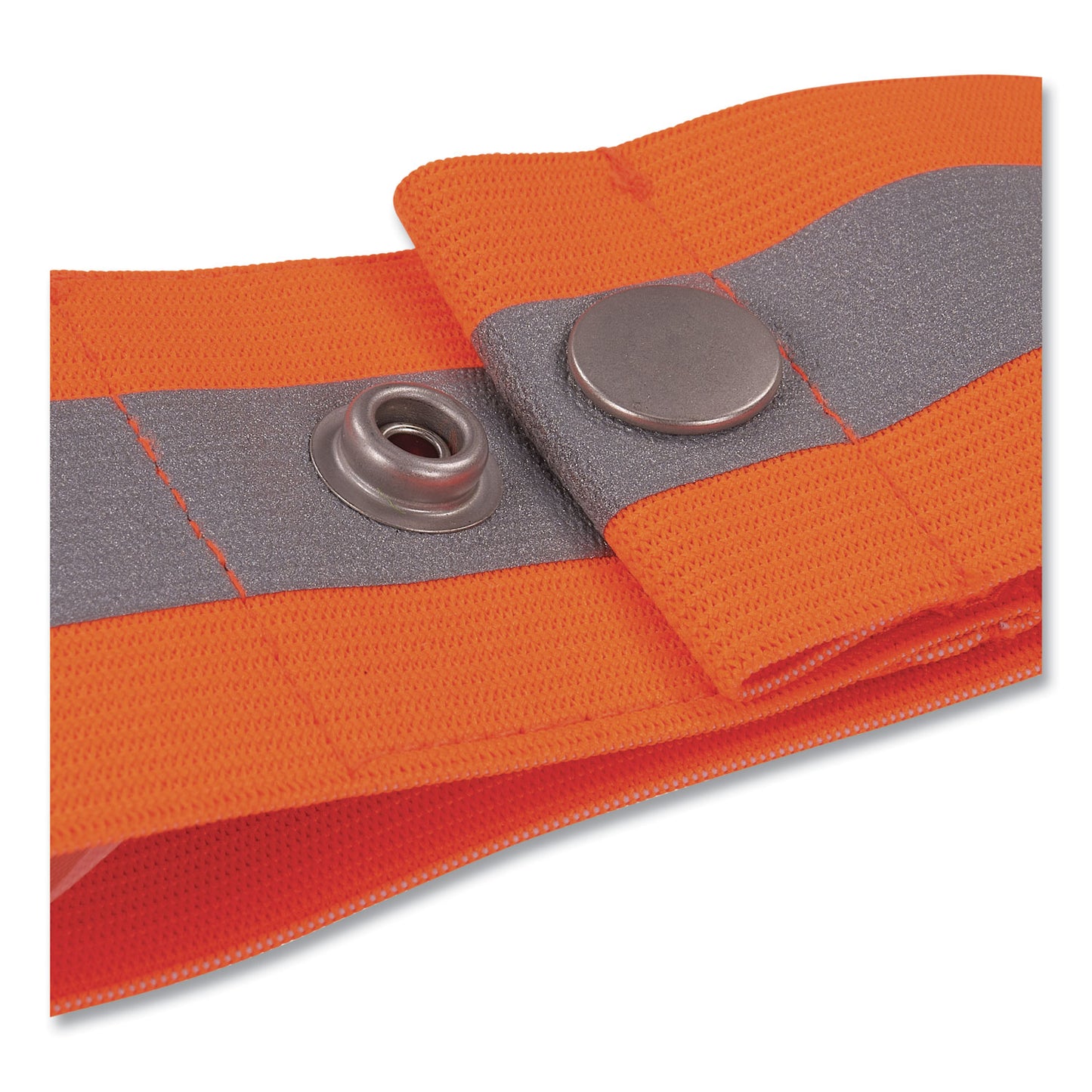 ergodyne GloWear 8001 Hi-Vis Arm and Leg Band with Snap Closure, Small/Medium, Orange (29011)