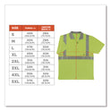 ergodyne GloWear 8295 Class 2 Hi-Vis Polo Shirt, Medium, Lime (21643)