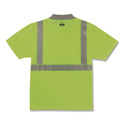 ergodyne GloWear 8295 Class 2 Hi-Vis Polo Shirt, Medium, Lime (21643)