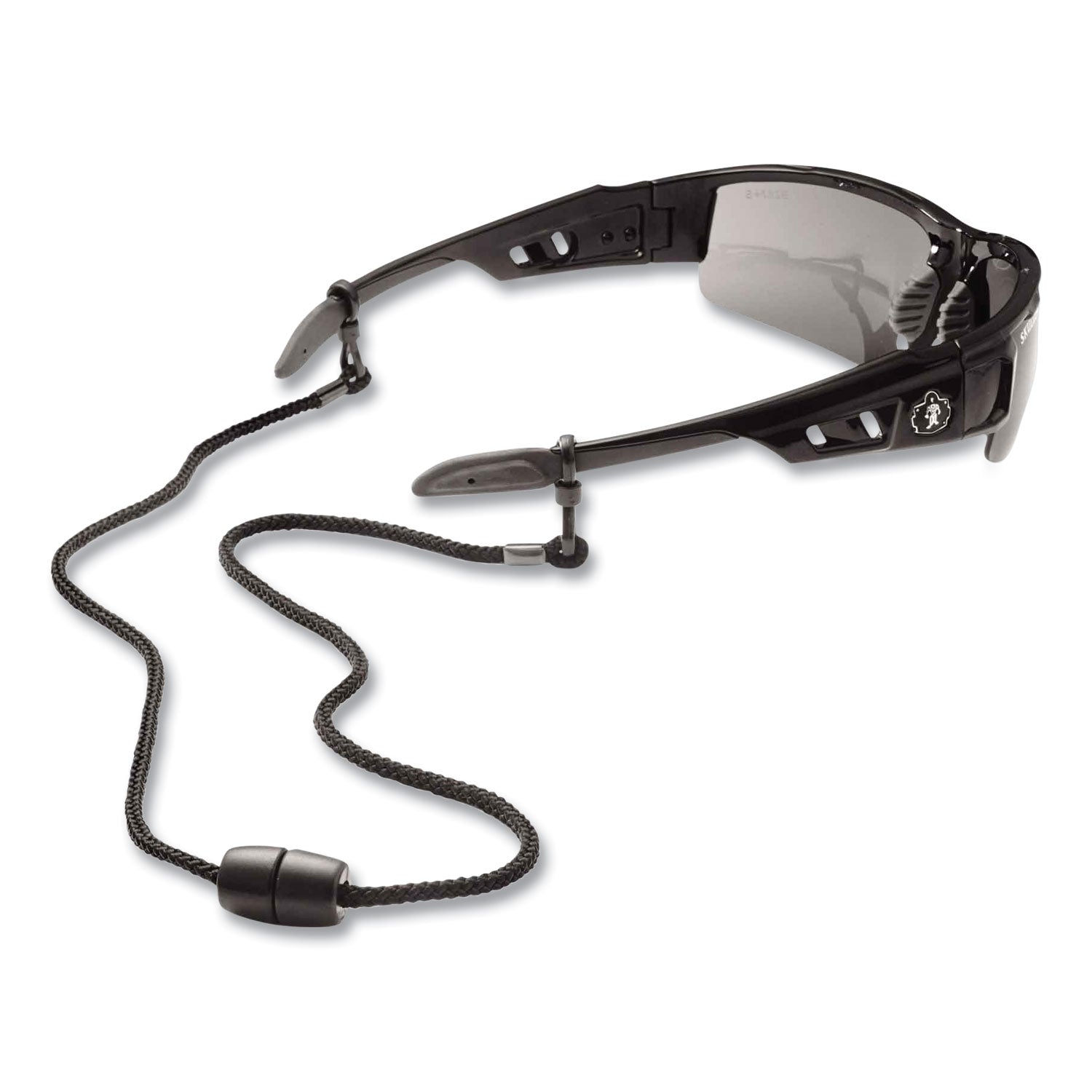 ergodyne Skullerz 3251 Rope Breakaway Eyewear Lanyard, Nylon Slip Fastener, 12" Long (19342)