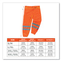 ergodyne GloWear 8910 Class E Hi-Vis Pants, Large/X-Large, Orange (22855)