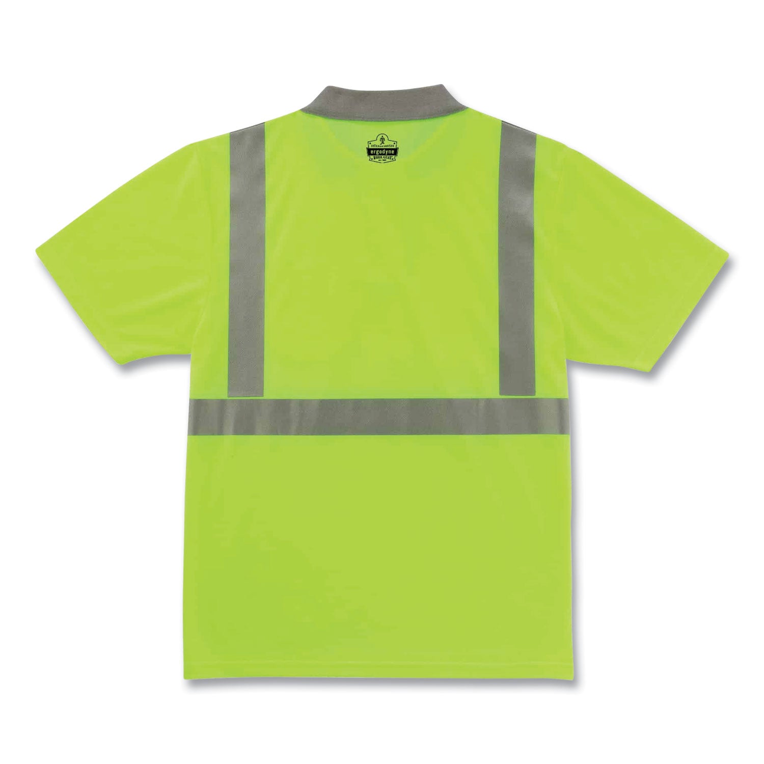 ergodyne GloWear 8295 Class 2 Hi-Vis Polo Shirt, 3X-Large, Lime (21647)