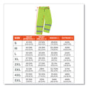 ergodyne GloWear 8925 Class E Hi-Vis Thermal Pants, 3X-Large, Lime (24457)