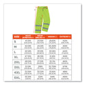 ergodyne GloWear 8925 Class E Hi-Vis Thermal Pants, 4X-Large, Lime (24458)
