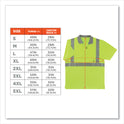 ergodyne GloWear 8295 Class 2 Hi-Vis Polo Shirt, 2X-Large, Lime (21646)