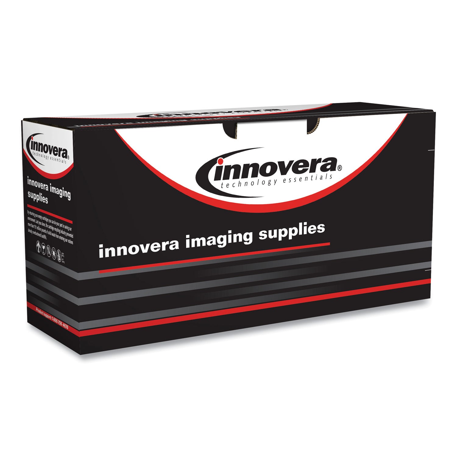Innovera Remanufactured Black Toner, Replacement for 206A (W2110A), Page-Yield 1,350