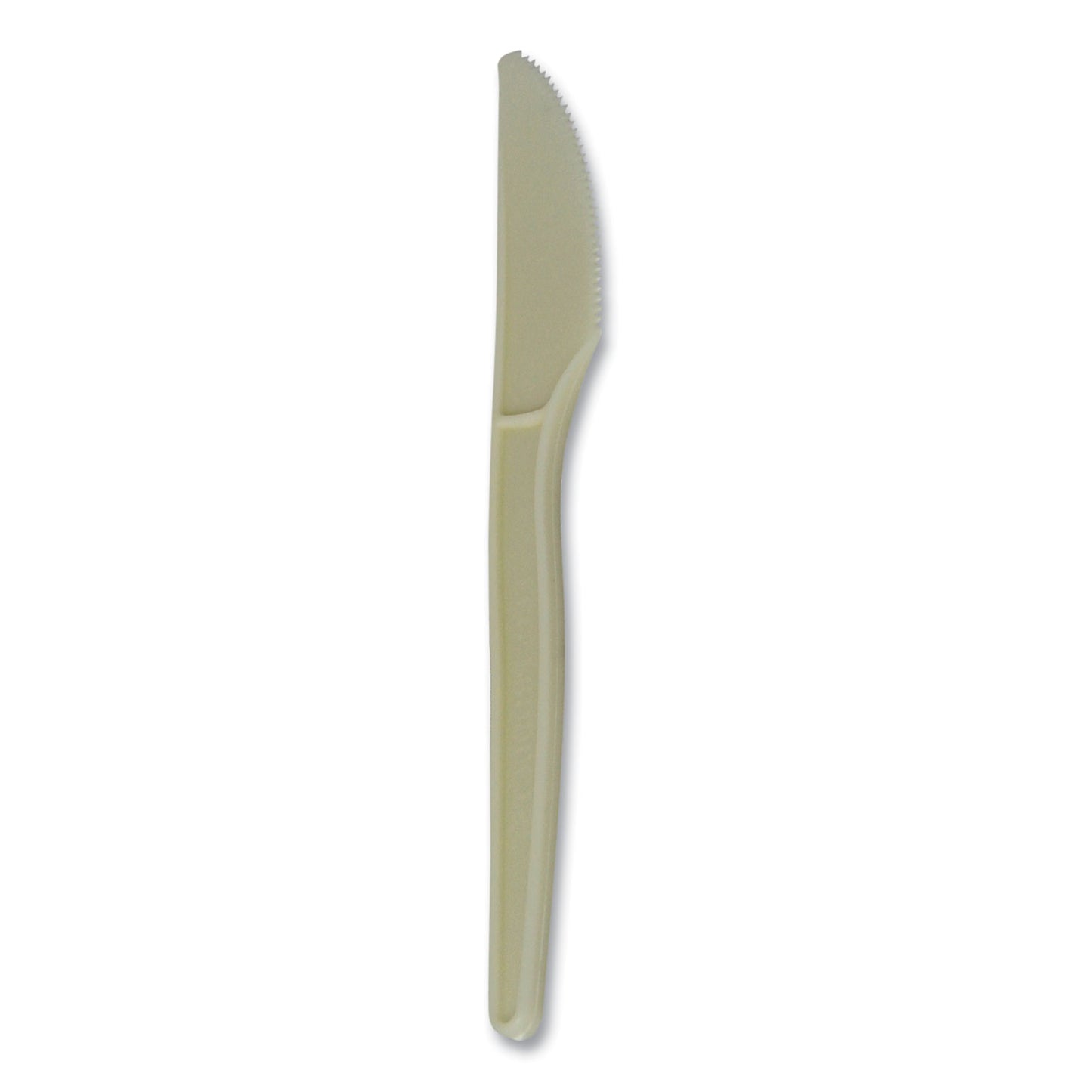 WNA EcoSense Renewable Plant Starch Cutlery, Knife, 7", 50/Pack (EPS001PK)