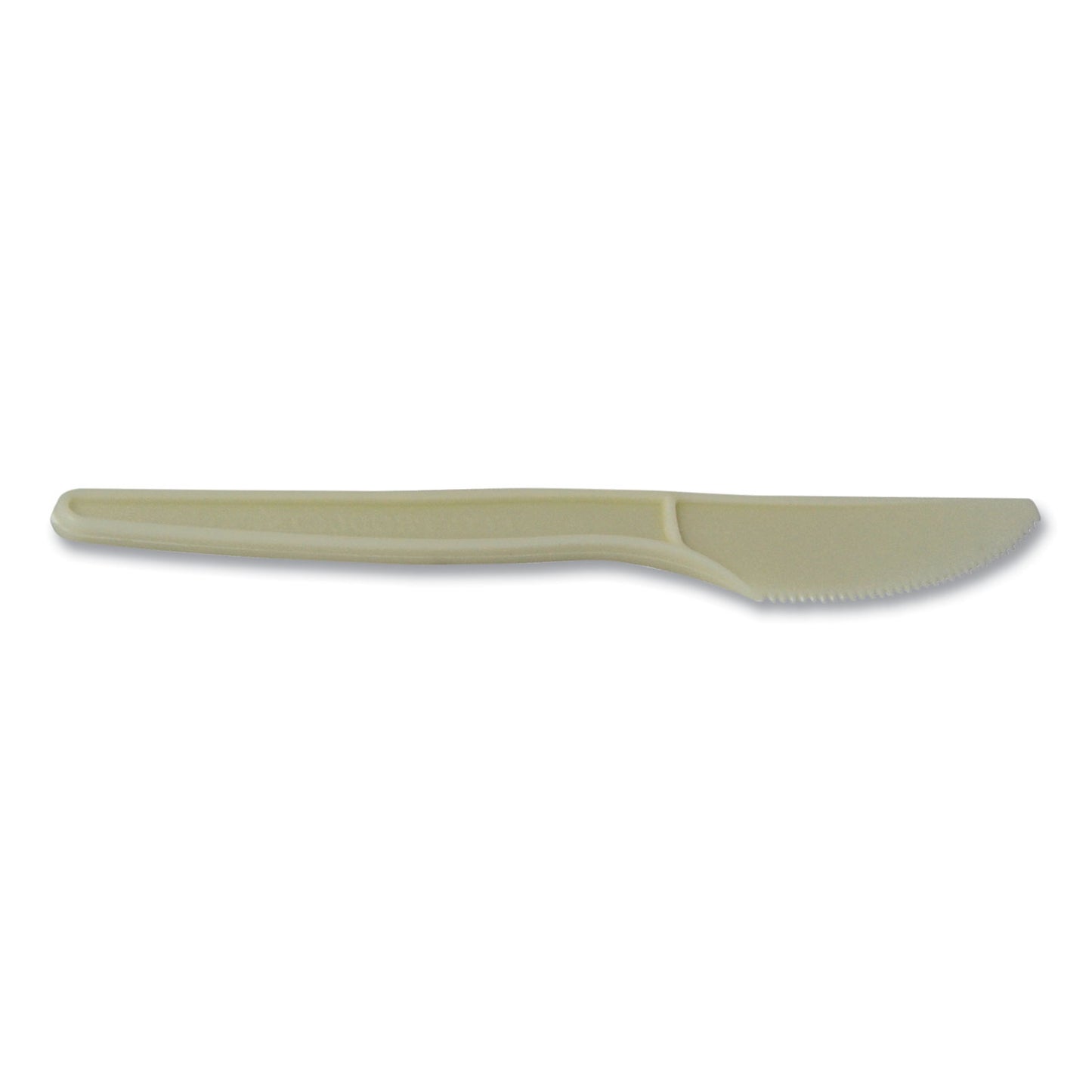 WNA EcoSense Renewable Plant Starch Cutlery, Knife, 7", 50/Pack (EPS001PK)