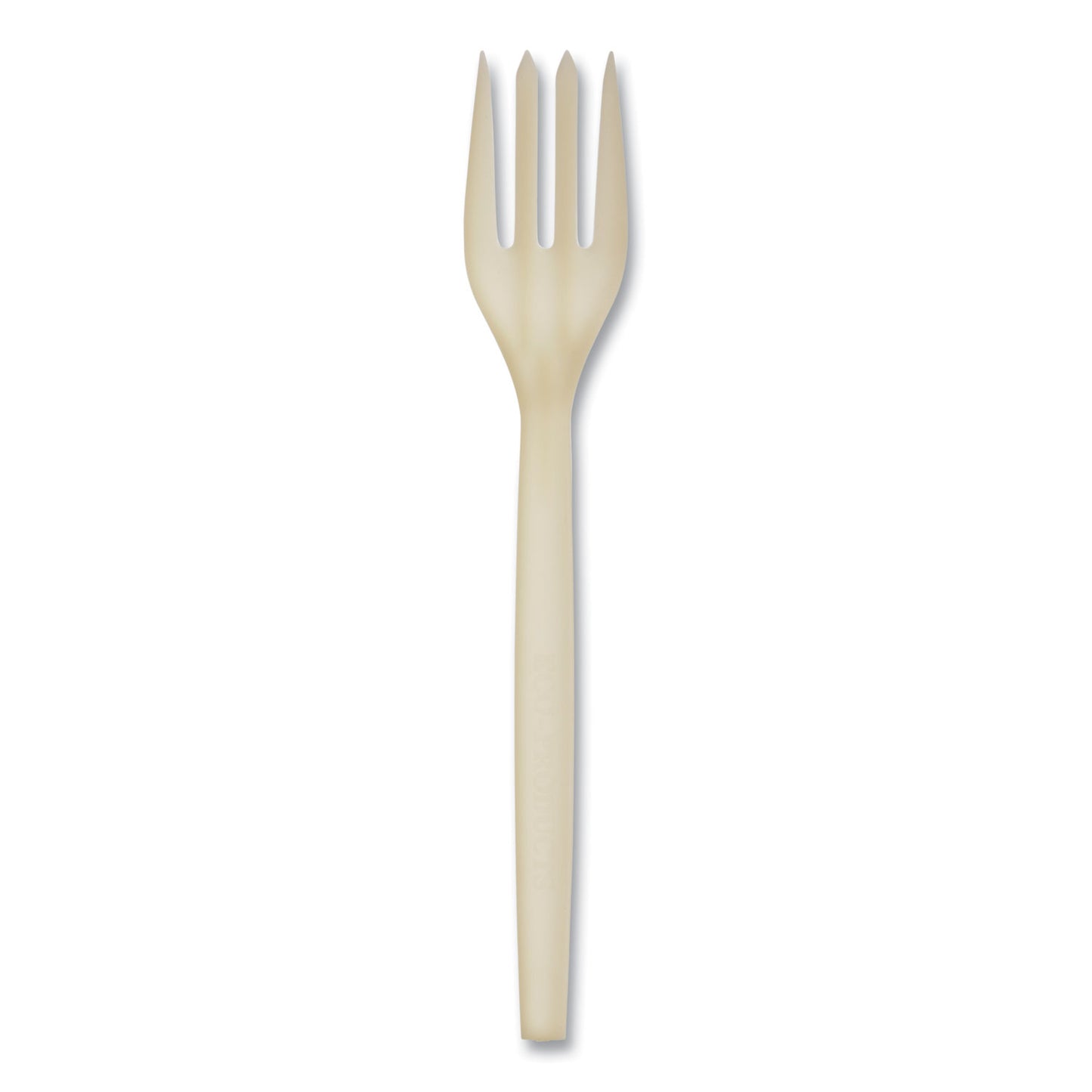 WNA EcoSense Renewable Plant Starch Cutlery, Fork, 7", 50/Pack (EPS002PK)