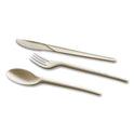 WNA EcoSense Renewable Plant Starch Cutlery, Fork, 7", 50/Pack (EPS002PK)