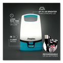 Energizer Vision Hybrid Lantern, 4 AA (Sold Separately), 1 Rechargeable Lithium Ion (Sold Separately), Teal/White (ENALUH28)