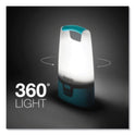 Energizer Vision Hybrid Lantern, 4 AA (Sold Separately), 1 Rechargeable Lithium Ion (Sold Separately), Teal/White (ENALUH28)