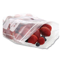 AmerCareRoyal Zipper Bags, Quart, 7" x 7.99", Clear, 500/Carton (ZBQ78)