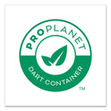 SOLO Bare Eco-Forward Clay-Coated Paper Dinnerware, ProPlanet Seal, Plate, 6" dia, White, 1,000/Carton (HP6BWH)