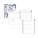 Blue Sky Laila Create-Your-Own Cover Weekly/Monthly Planner, Wildflower Artwork, 11 x 8.5, Purple/Blue/Pink, 12-Month (Jan-Dec): 2025 (137273)
