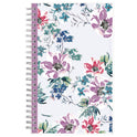 Blue Sky Laila Create-Your-Own Cover Weekly/Monthly Planner, Wildflower Artwork, 8 x 5, Purple/Blue/Pink, 12-Month (Jan to Dec): 2025 (137276)