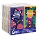 Kleenex On The Go Packs Facial Tissues, 3-Ply, White, 10 Sheets/Pouch, 8 Pouches/Pack (46651)