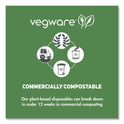 Vegware White CPLA Cutlery, Compostable, Fork, 1,000/Carton (VWFK65)