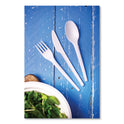 Vegware White CPLA Cutlery, Compostable, Fork, 1,000/Carton (VWFK65)