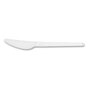 Vegware White CPLA Cutlery, Compostable, Knife, 1,000/Carton (VWKN65)