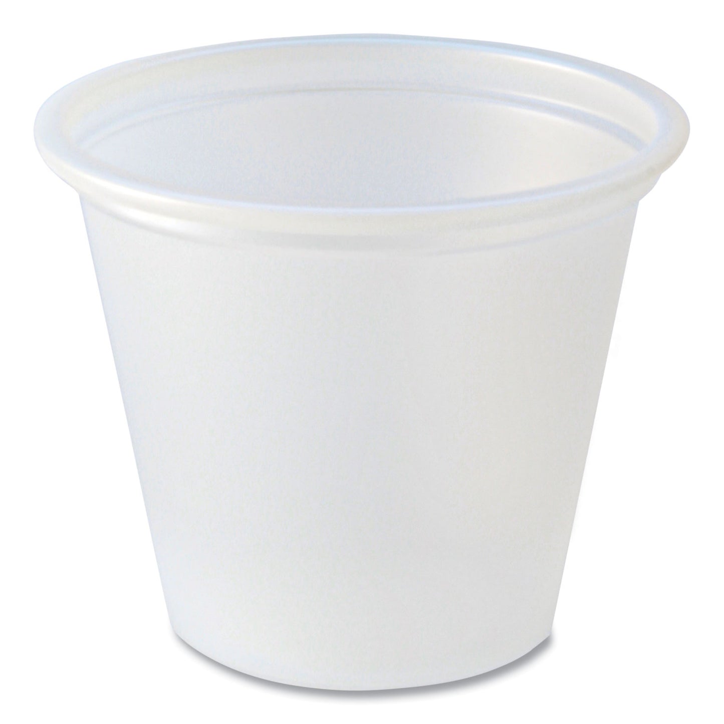 Fabri-Kal Portion Cups, 1 oz, Translucent, 250/Sleeve, 10 Sleeve/Carton (PC100)