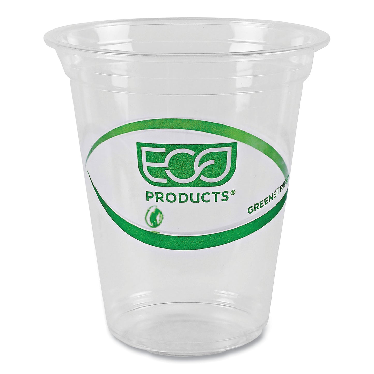 Eco-Products GreenStripe Renewable and Compostable Cold Cups Convenience Pack, Clear, 16 oz, 50/Pack (EPCC16GSPK)