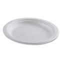 Eco-Products Renewable Sugarcane Plates, 6" dia, Natural White, 1,000/Carton (EPP016CT)