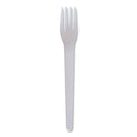 Eco-Products Plantware Compostable Cutlery, Fork, 6", Pearl White, 50/Pack, 20 Pack/Carton (EPS012)