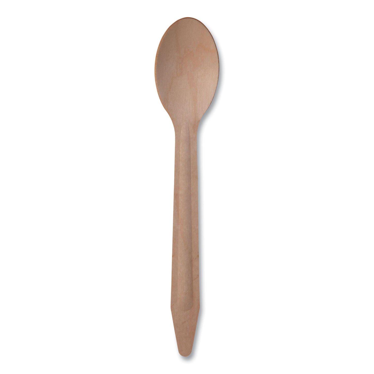 Eco-Products Wood Cutlery, Spoon, Natural, 500/Carton (EPS213W)