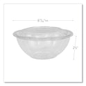 Eco-Products Renewable and Compostable Salad Bowls with Lids, 24 oz, Clear, Plastic, 50/Pack, 3 Packs/Carton (EPSB24)