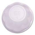 Eco-Products Renewable and Compostable Salad Bowls with Lids, 24 oz, Clear, Plastic, 50/Pack, 3 Packs/Carton (EPSB24)