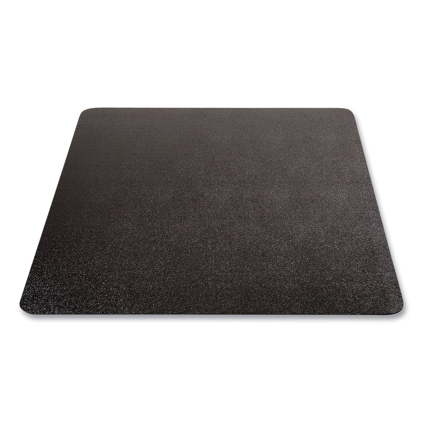 Deflecto EconoMat Carpet Chair Mat, Rectangular, 45 x 53, Black (CM11242BCOM)