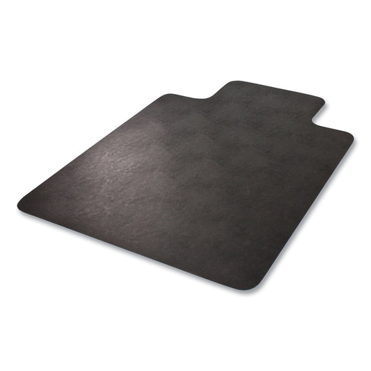 Deflecto EconoMat Hard Floor Chair Mat, Lipped, 36 x 48, Black (CM21112BCOM)