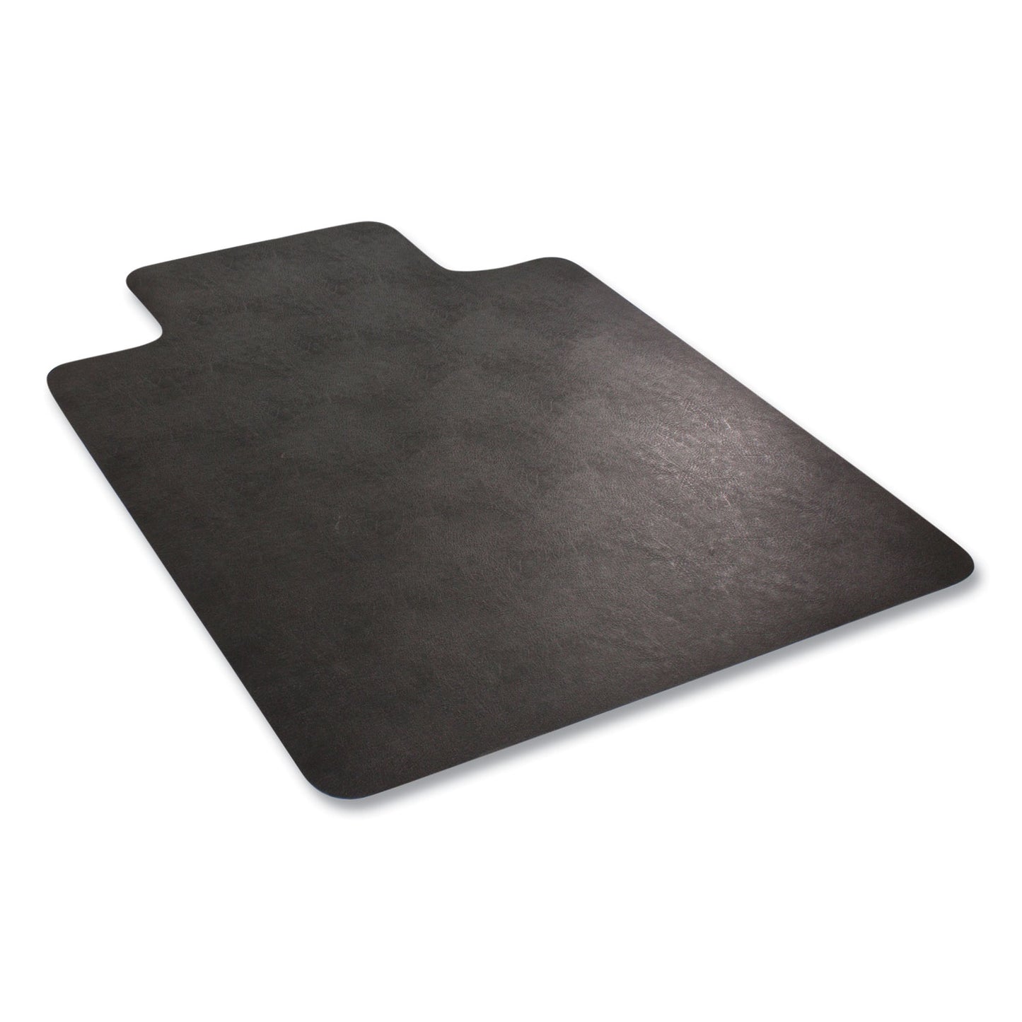 Deflecto EconoMat Hard Floor Chair Mat, Lipped, 36 x 48, Black (CM21112BCOM)