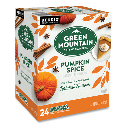 Keurig Fair Trade Certified Pumpkin Spice Flavored Coffee K-Cups, 24/Box (6758)