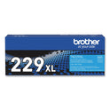 Brother TN229XLC High-Yield Toner, 2,300 Page-Yield, Cyan