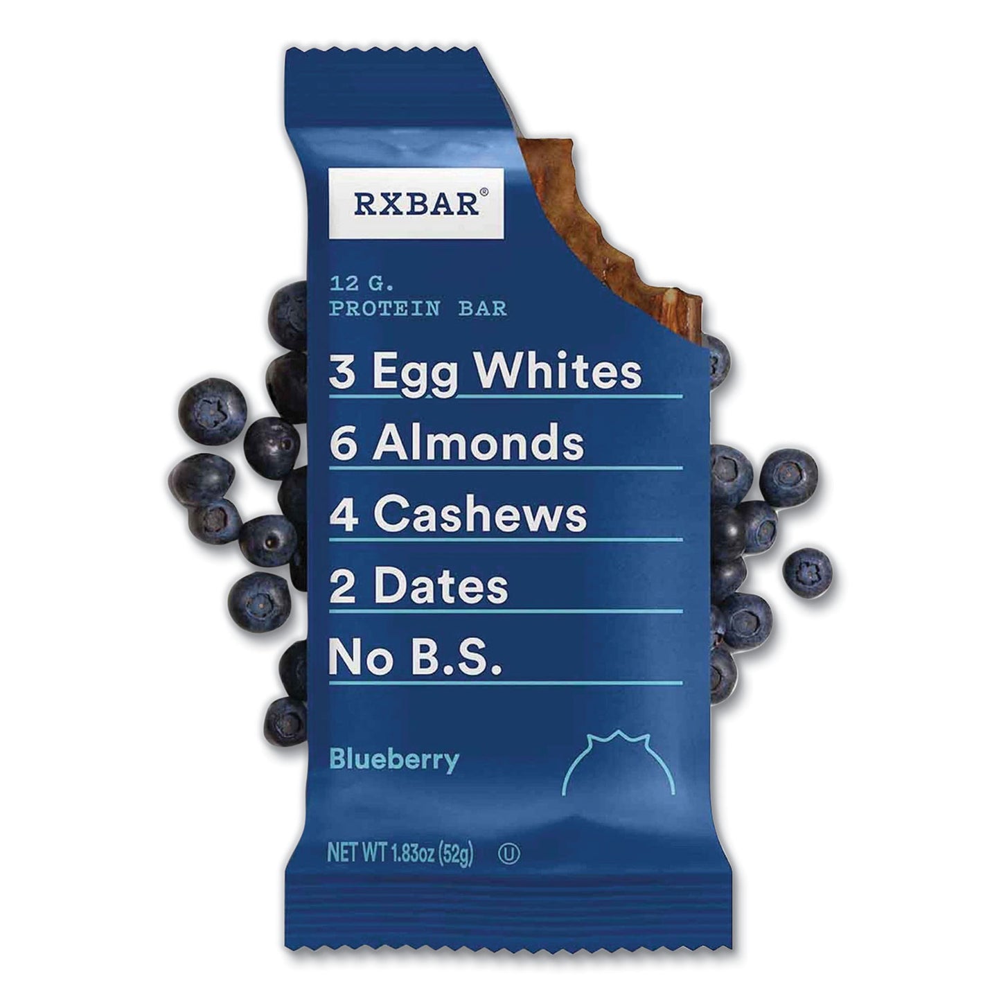 RXBAR Adult Bars, Assorted Flavors, 1.83 oz Bar, 5 Bars/Pack, 3 Packs/Carton (60000771)